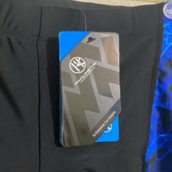 MY KILOMETRE Men's Triathlon Shorts w Adjustable Drawstring Size XXL - Picture 8 of 8